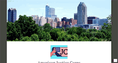 Desktop Screenshot of americanjusticecorps.org