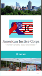 Mobile Screenshot of americanjusticecorps.org